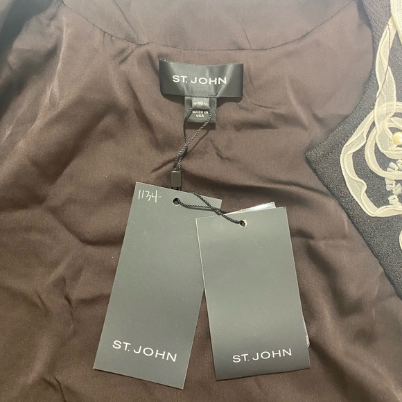 NWT ST. JOHN Dress Jacket - Picture 5 of 11